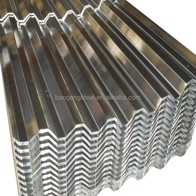 Z60 22 Gauge Corrugated Gi Sheet Roofing 0.1 - 2.5mm Zinc Aluminum Dx51d Dx52d