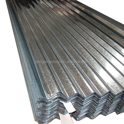 Z60 22 Gauge Corrugated Gi Sheet Roofing 0.1 - 2.5mm Zinc Aluminum Dx51d Dx52d