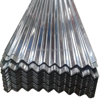 4x8 22 Gauge Galvanized Corrugated Roofing Sheet 0.1 - 2.5mm Zinc Aluminum